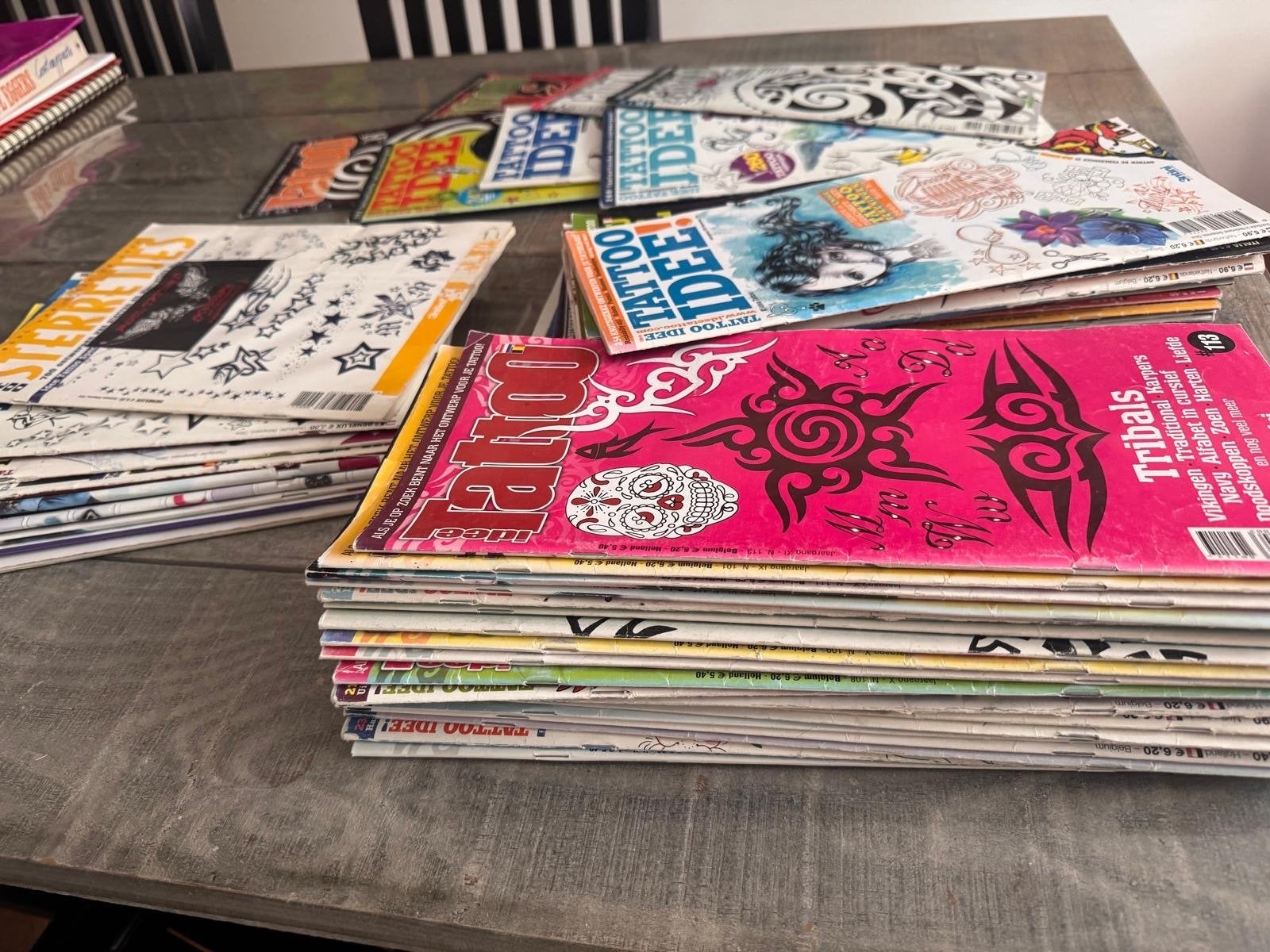 Meer dan 45 Tattoo Ideeën Tijdschriften - Diverse Uitgaven, Ophalen of Verzenden, Gelezen, Overige typen