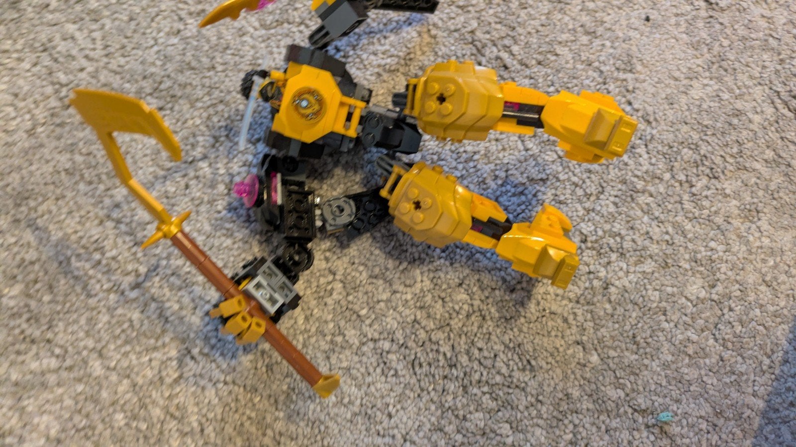 Gele LEGO Monkie Kid bouwset - Monkie Kid's Cloud Roadster, Ophalen of Verzenden