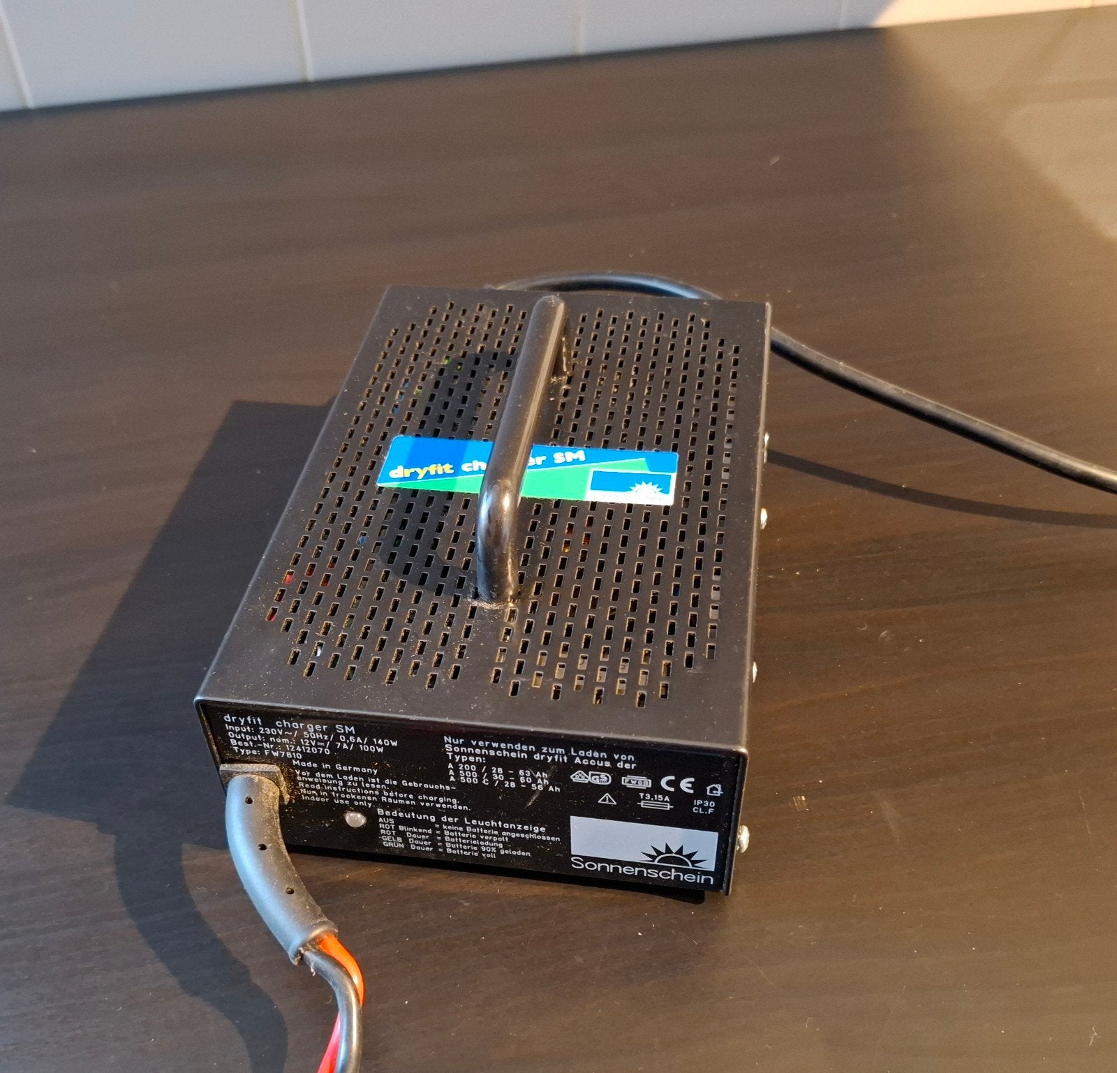 Accu laderSonnenschein dryfit lader SM Type FW7810, Auto-onderdelen, Gebruikt