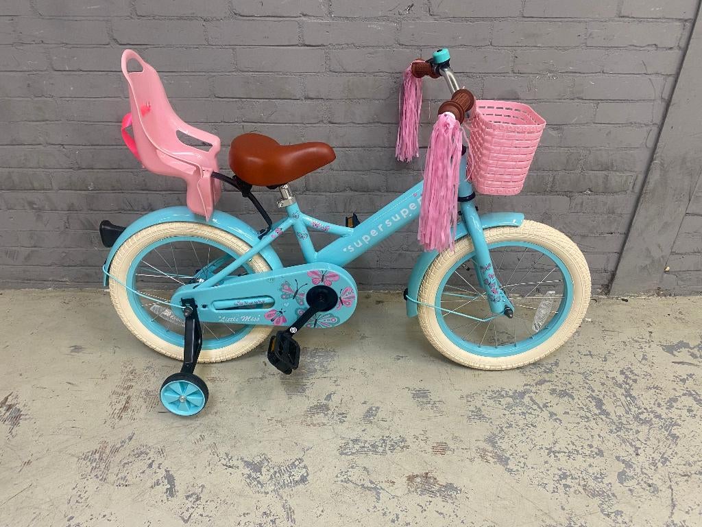 Meisjesfiets 16 inch, Ophalen of Verzenden, Nieuw, Terugtraprem, 16 inch