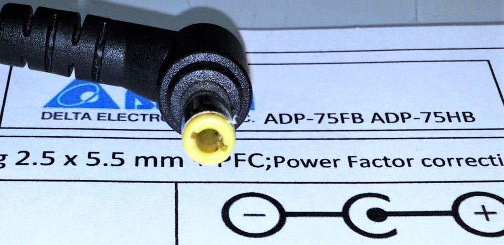 HP 19V 3.95A 75W Adapter F4600A F1781A Lite-On PA-1750-01HM, Ophalen of Verzenden, Zo goed als nieuw, Hewlett Packard HP