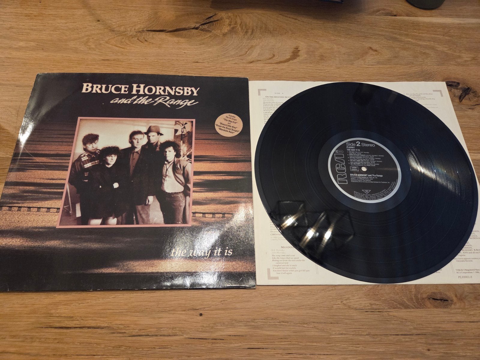 Bruce Hornsby the way it is LP, Ophalen of Verzenden, Zo goed als nieuw