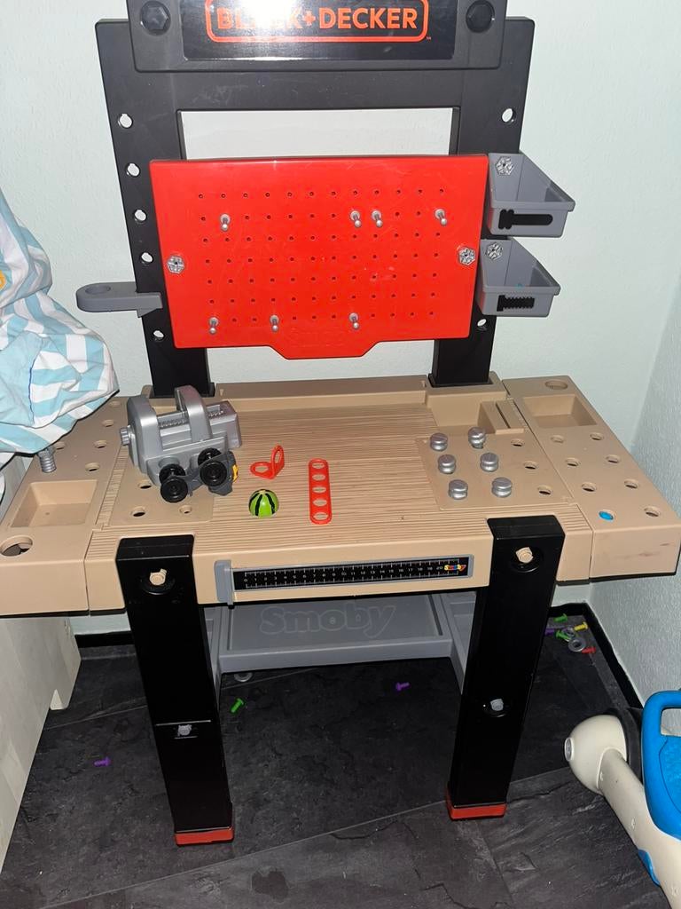 Black+Decker Bricolo Ultimate werkbank voor peuters, Ophalen, Gebruikt, Bouwen