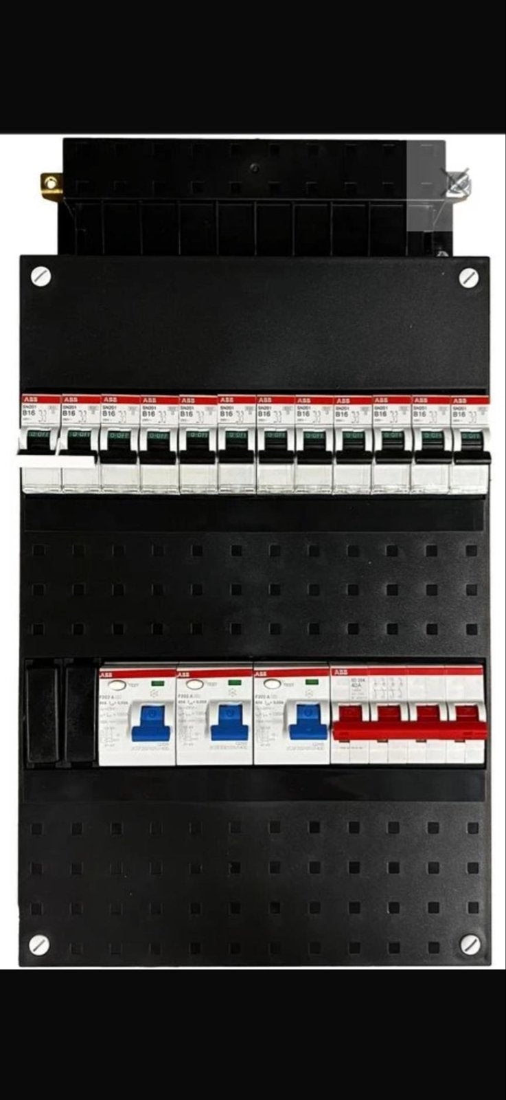 ABB Groepenkast 3-fase 12 groepen NIEUW, Ophalen of Verzenden, Nieuw, ABB, Groepenkast