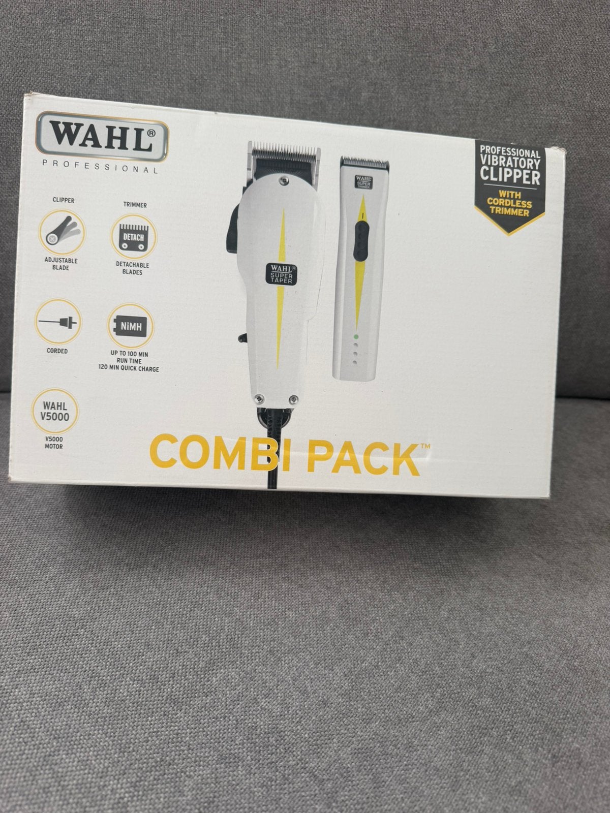 Wahl Combi pack tondeuse trimmer, Ophalen of Verzenden, Zo goed als nieuw, Tondeuse