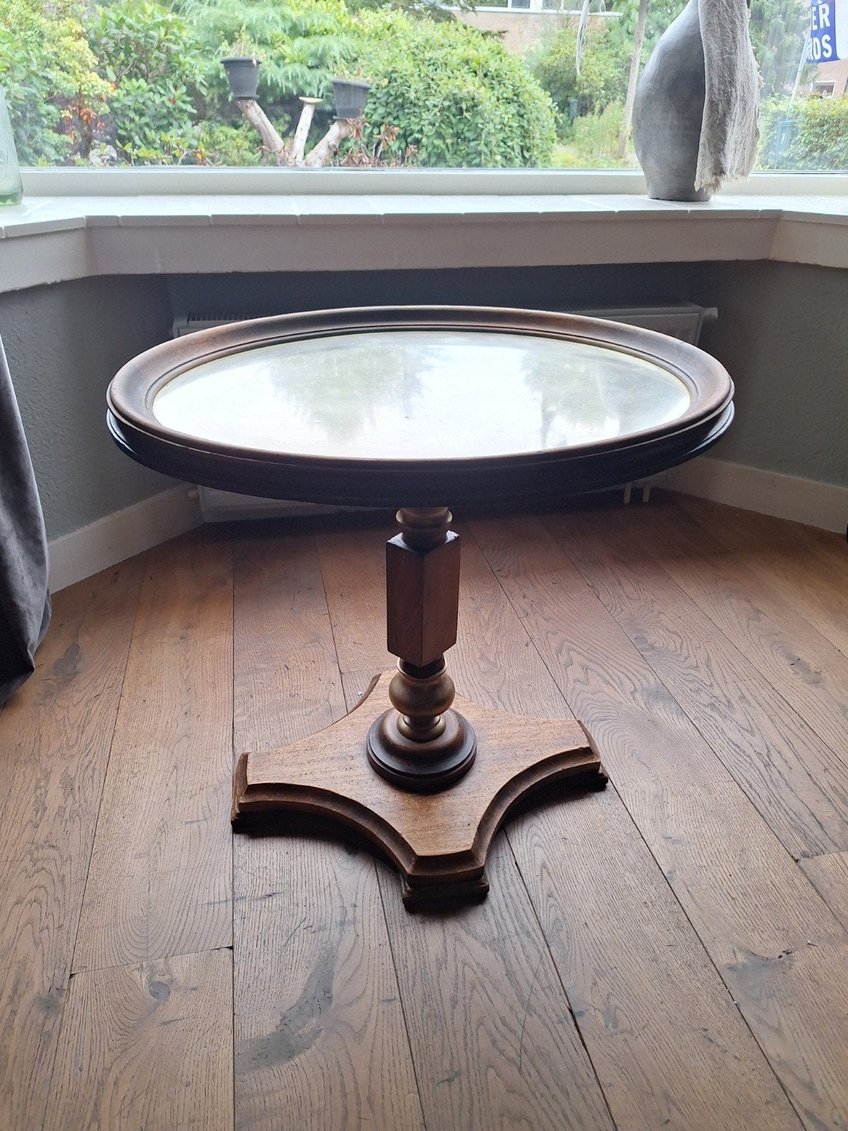 wijntafel Engels klassiek vintage eiken, Ophalen
