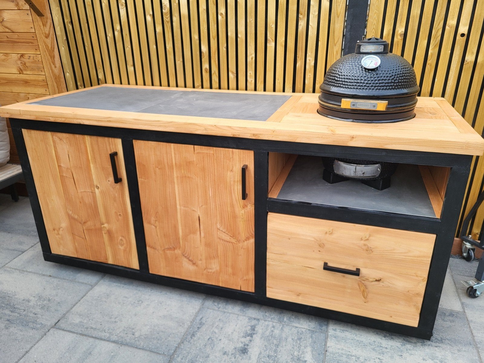 Buitenkeuken douglashout, Tuin en Terras, Buitenkeukens, Ophalen of Verzenden, Houtskool