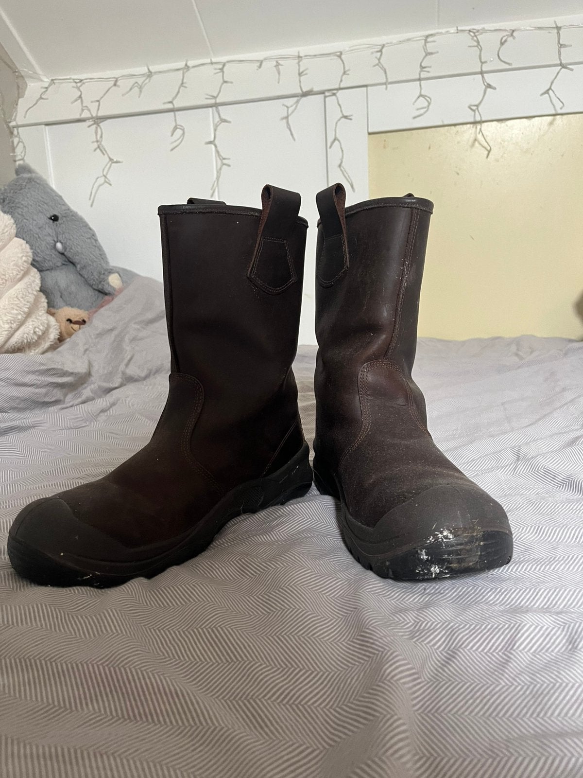 Nieuwe Werklaarzen - Maat 46 - Bruin, Ophalen of Verzenden, Nieuw, Bruin, Werkschoenen