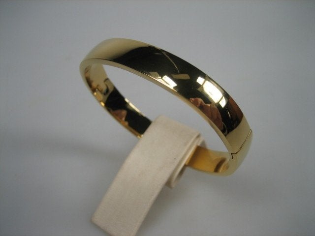 Italiaanse Goud double kleurige vergulde slavenarmband, Sieraden, Tassen en Uiterlijk, Verzenden, Nieuw, Goud, Overige materialen