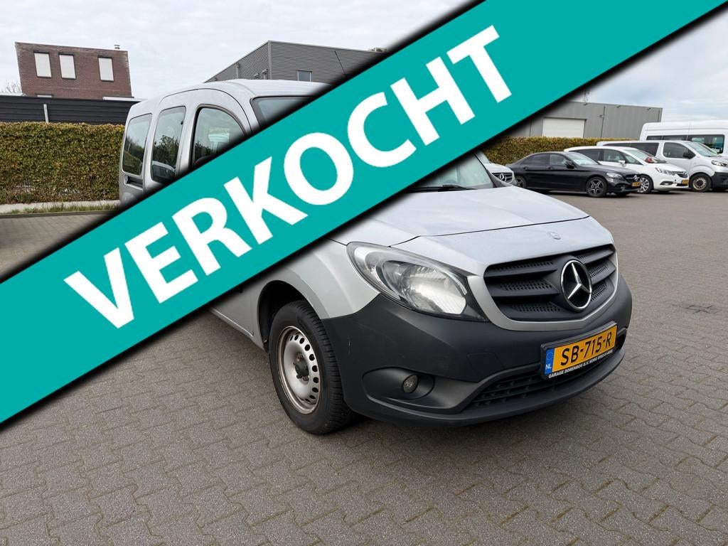 Mercedes-Benz Citan 111 CDI Trend XL| 5 personen | Airco | R, Auto's, Mercedes-Benz, Voorwielaandrijving, Gebruikt, Origineel Nederlands