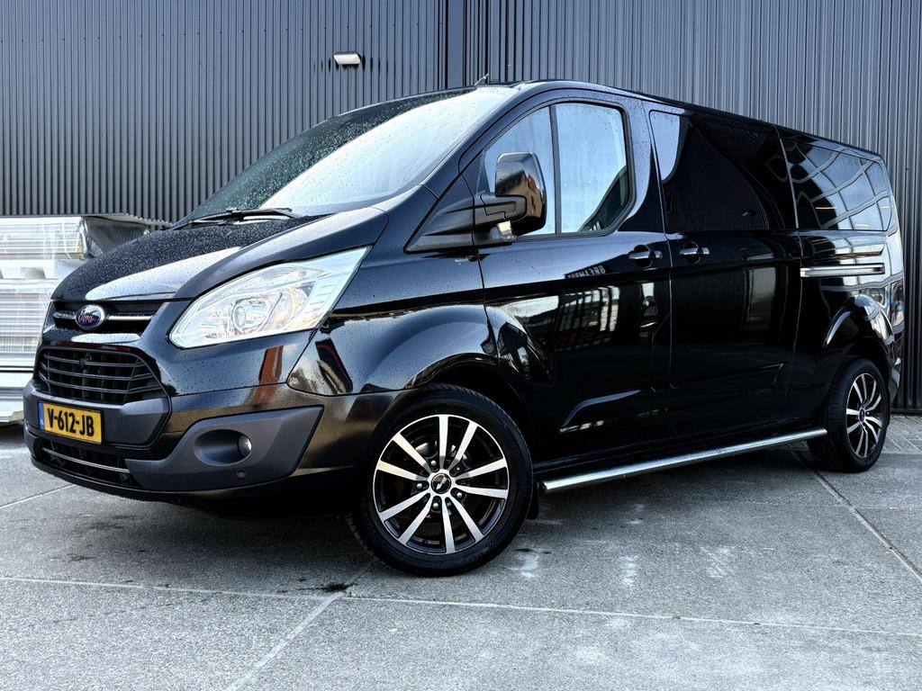 Ford Transit Custom 290 2.0 TDCI L2H1 Limited DC MARGE | 2X, Auto's, Bestelauto's, Bedrijf, Te koop, ABS, Achteruitrijcamera, Adaptieve lichten