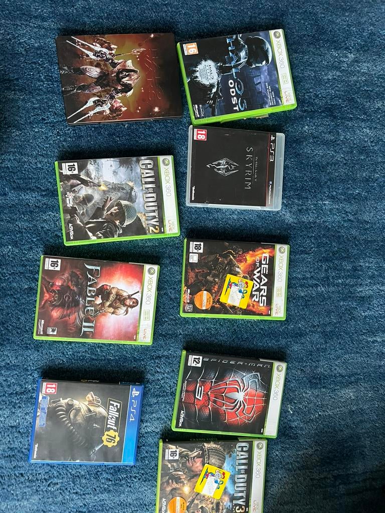 Verschillende games, Spelcomputers en Games, Vanaf 18 jaar, 1 speler, Zo goed als nieuw, Ophalen