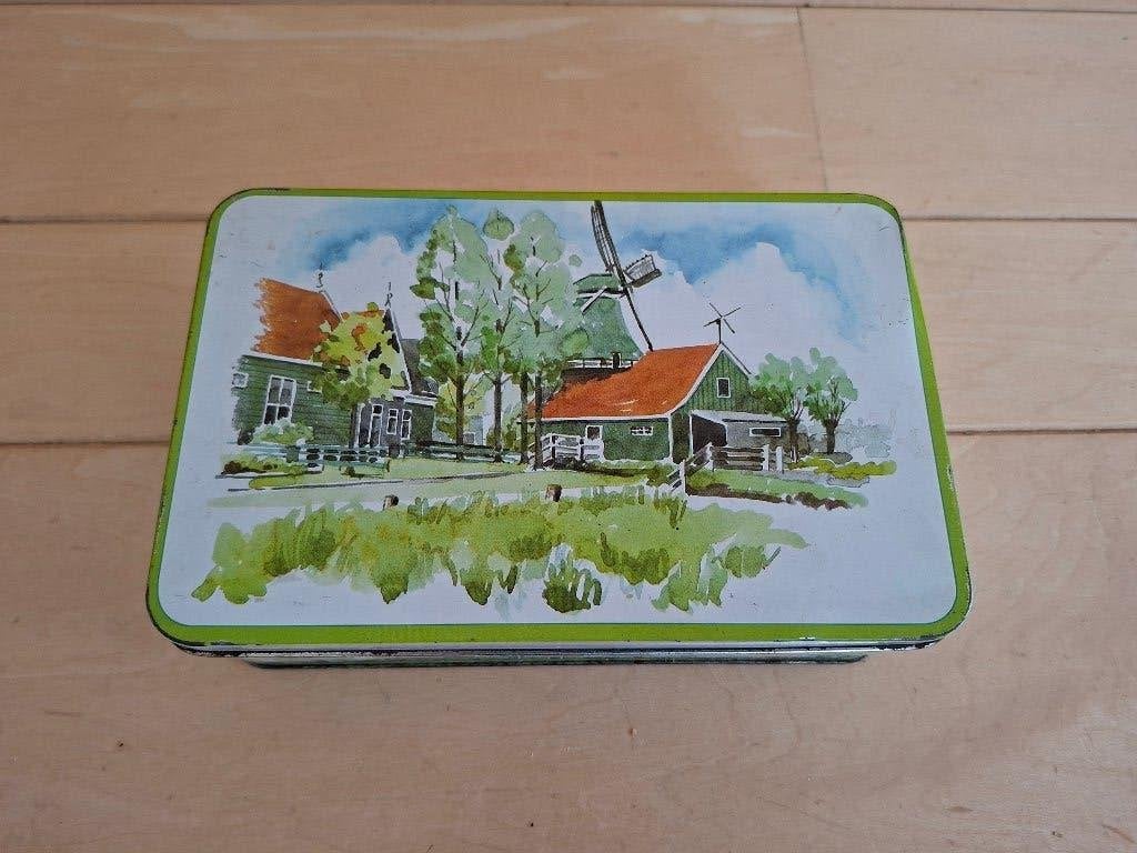 koektrommel Zaanse schans, Ophalen of Verzenden, Gebruikt, Koek(jes)