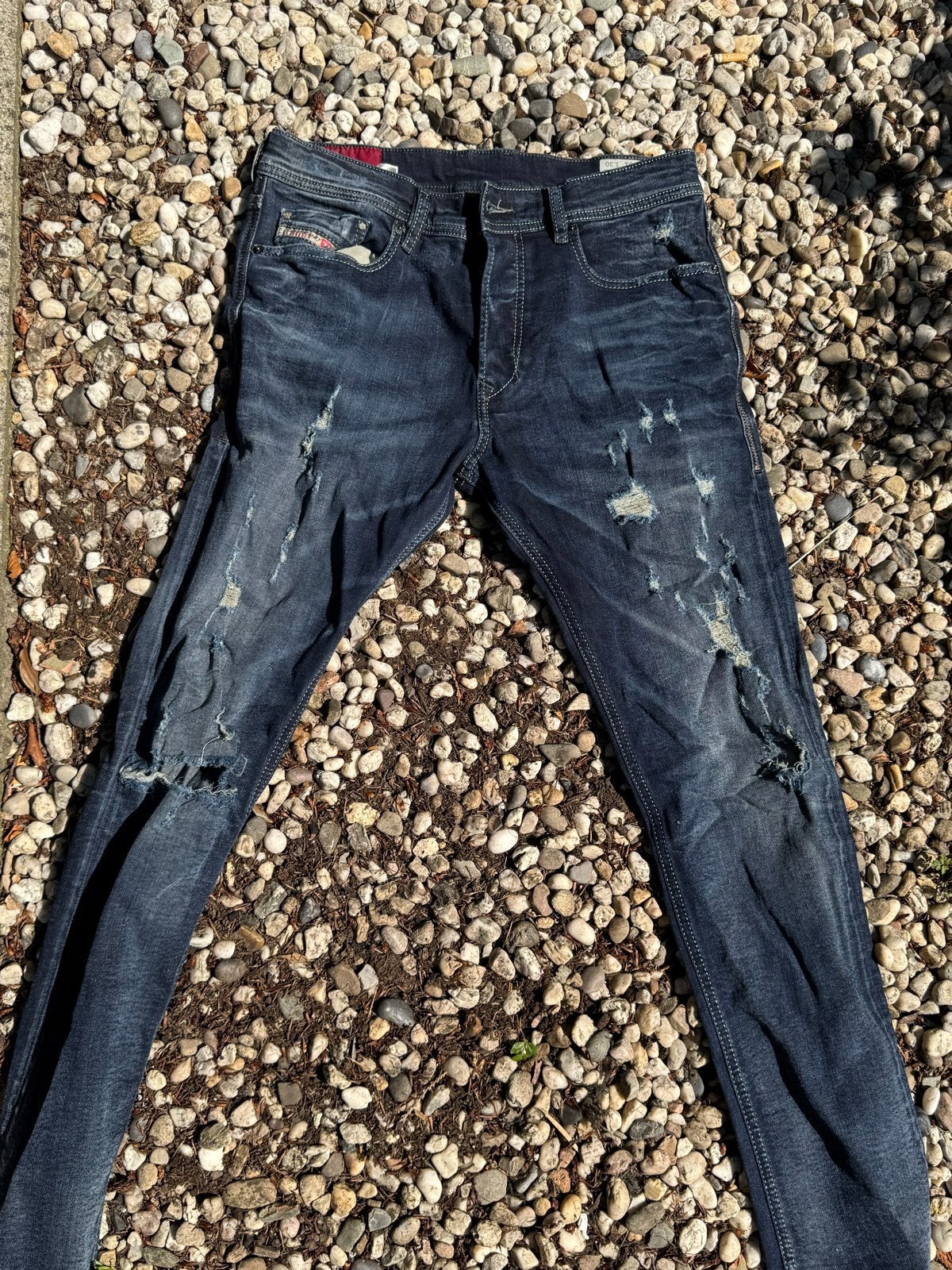 Diesel Tepphar 00CKRI 0675K Jeans W31 L30, Ophalen, Gedragen, Blauw, W32 (confectie 46) of kleiner