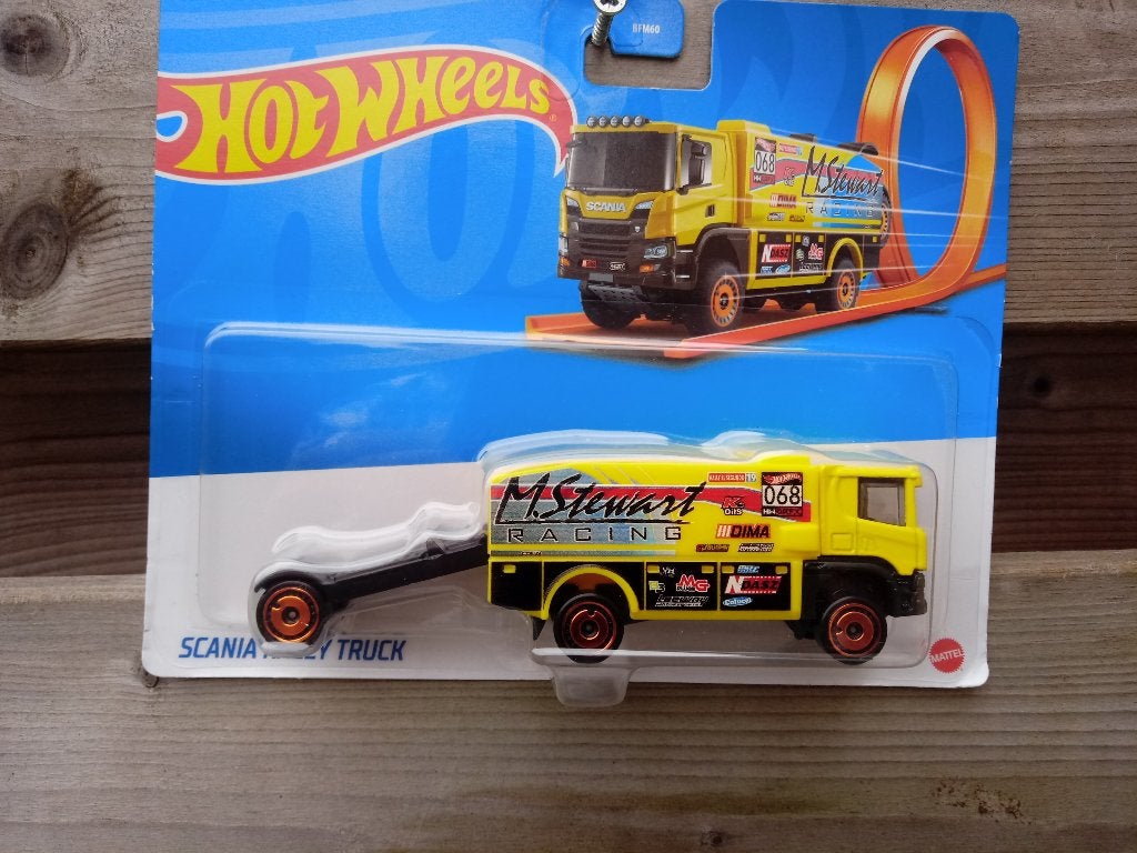 Scania Rallytruck Hotwheels, Ophalen, Nieuw, Bus of Vrachtwagen