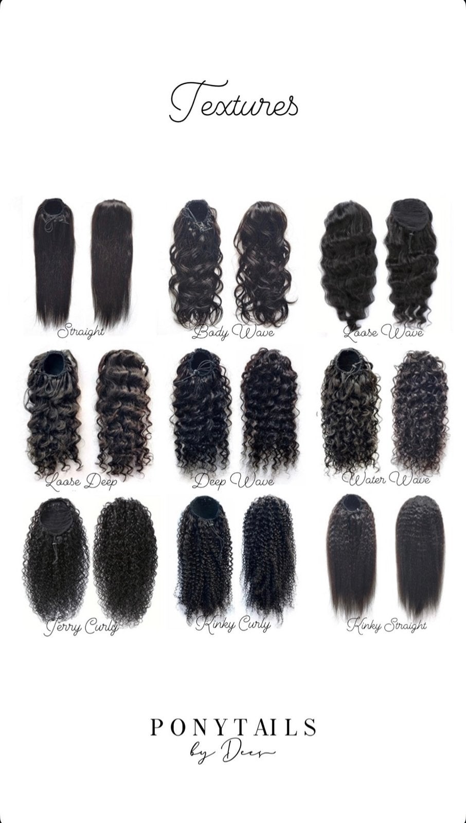 @ponytailsbydees, Verzenden, Nieuw, Pruik of Haarverlenging