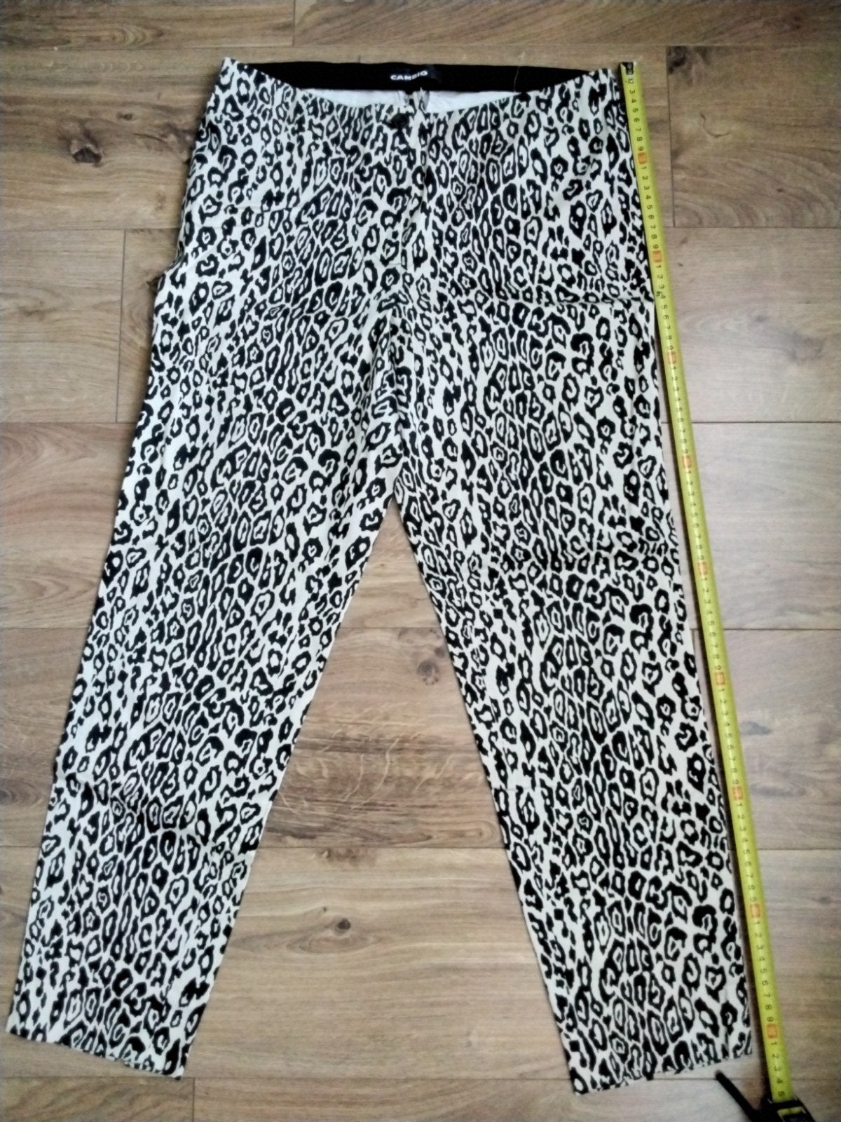 Cambio broek met luipaardprint, maat 40, Maat 38/40 (M), Cambio, Zwart, Ophalen of Verzenden