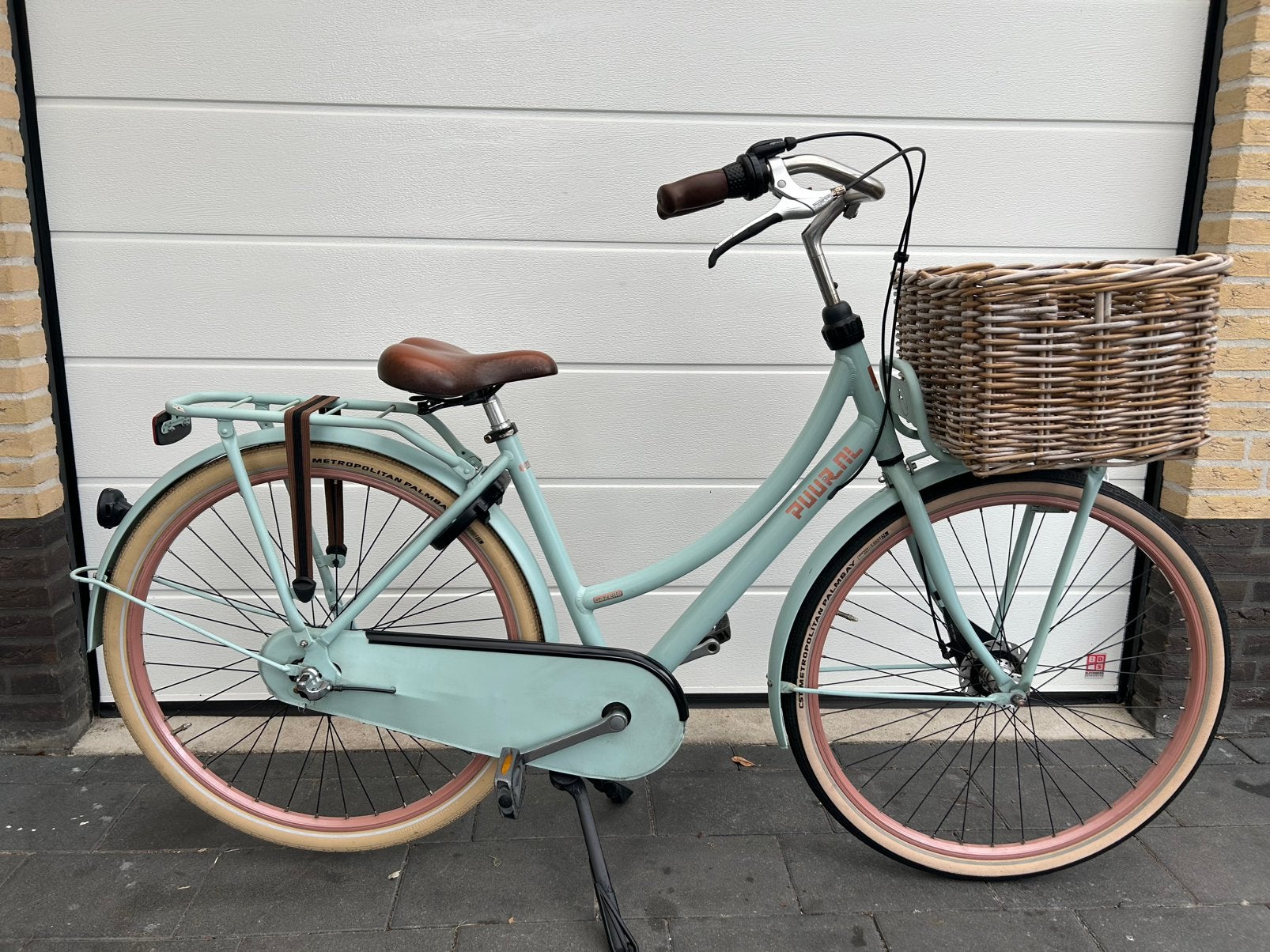 Gazelle Puur Damesfiets Z.G.A.N., Fietsen en Brommers, Fietsen | Dames | Moederfietsen, Ophalen, Terugtraprem, 47 tot 50 cm, Versnellingen