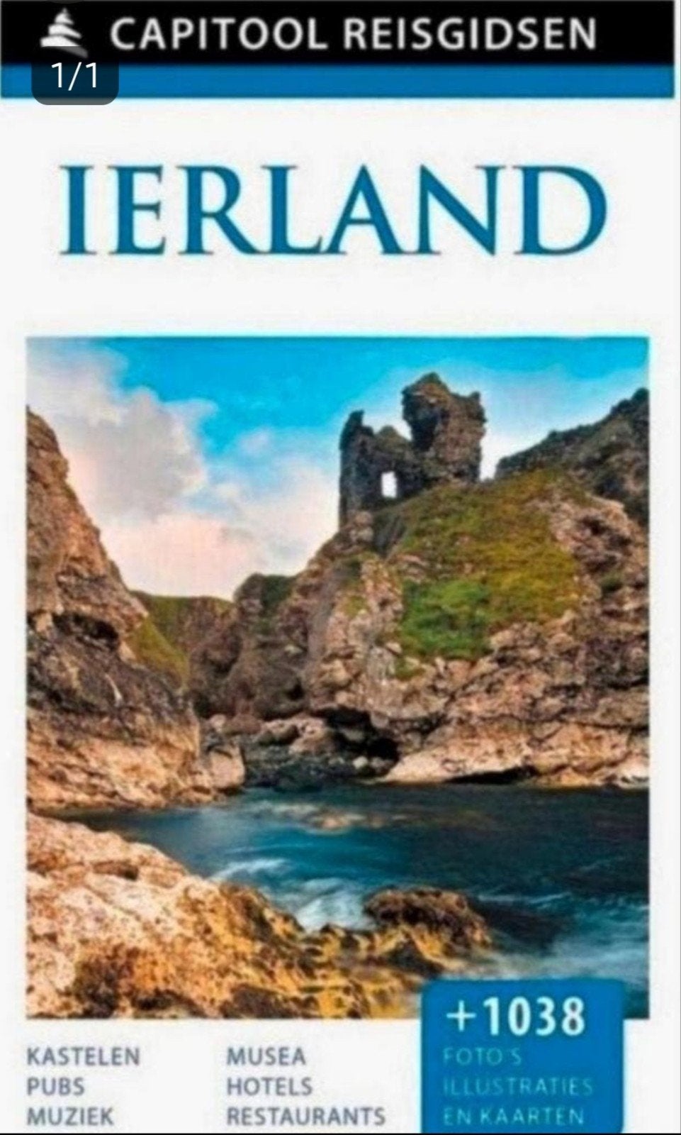 IERLAND capitool reisgids Nederlands, Capitool, Europa, Ophalen of Verzenden, Zo goed als nieuw