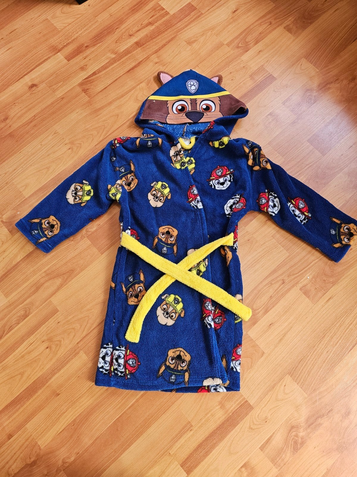 Kinder badjas Paw Patrol Chase maat 110/116, Ophalen, Nacht- of Onderkleding, Gebruikt, Jongen of Meisje
