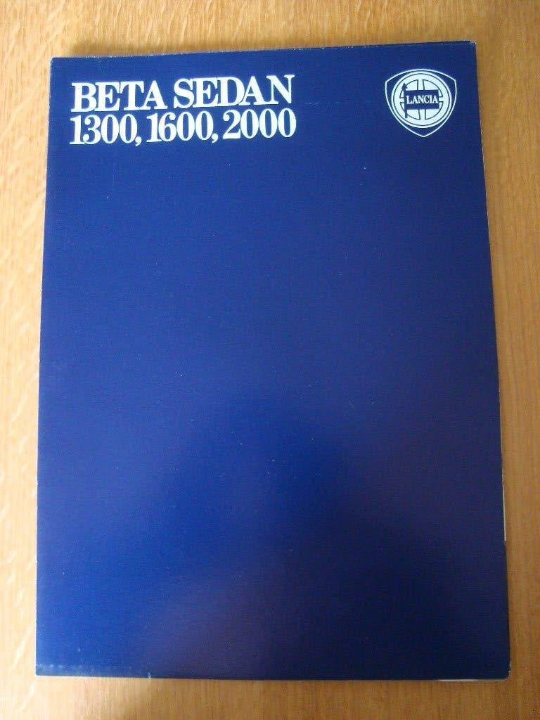 Beta sedan 1300-1600-2000, Ophalen of Verzenden, Nieuw