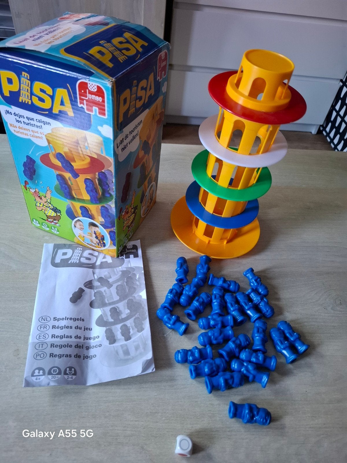 Pisa Jumbo Spel - Laat de toeristen niet vallen!, Hobby en Vrije tijd, Gezelschapsspellen | Bordspellen, Westelijke Havendijk 15, 4703 RA Roosendaal, Nederland