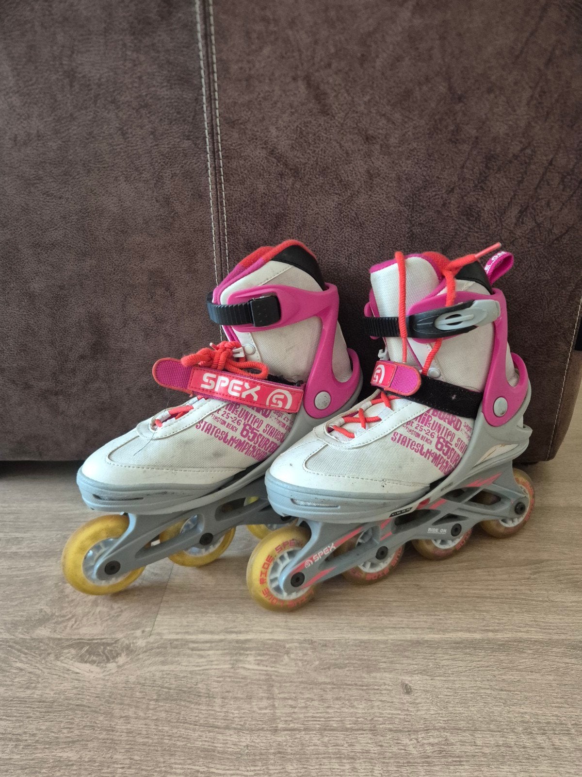 Verstelbare Spex inline skates - Maat 38-41, Overige merken, Kinderen, Ophalen of Verzenden, Inline skates 4 wielen