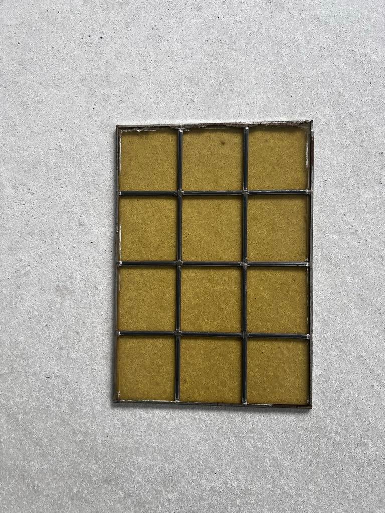 15x Glas in Lood Raam - Vintage Stijl, Ophalen of Verzenden