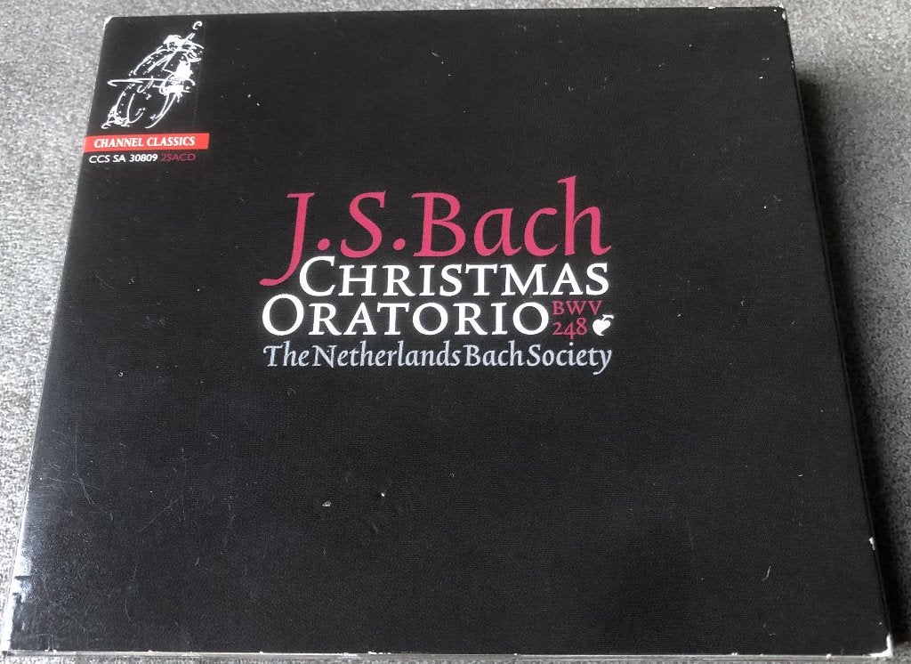 BACH - CHRISTMAS ORATORIO - 2 CD'S - NEDERLANDSE BACH, Boxset, Overige typen, Ophalen of Verzenden, Zo goed als nieuw