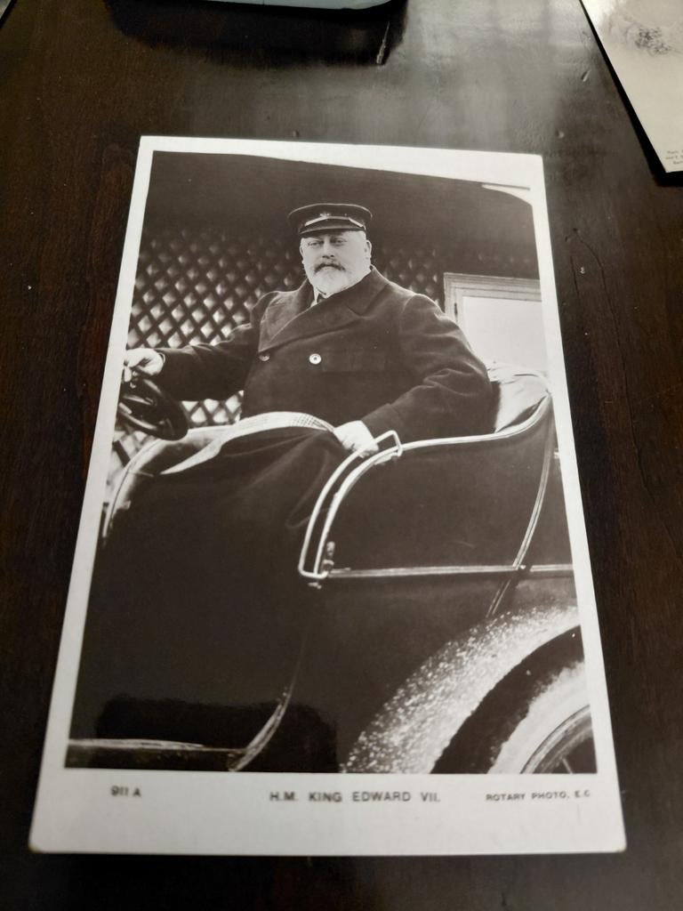 H. M. KING EDWARD VII, Ophalen of Verzenden, Zo goed als nieuw, Buitenland, Kaart, Foto of Prent