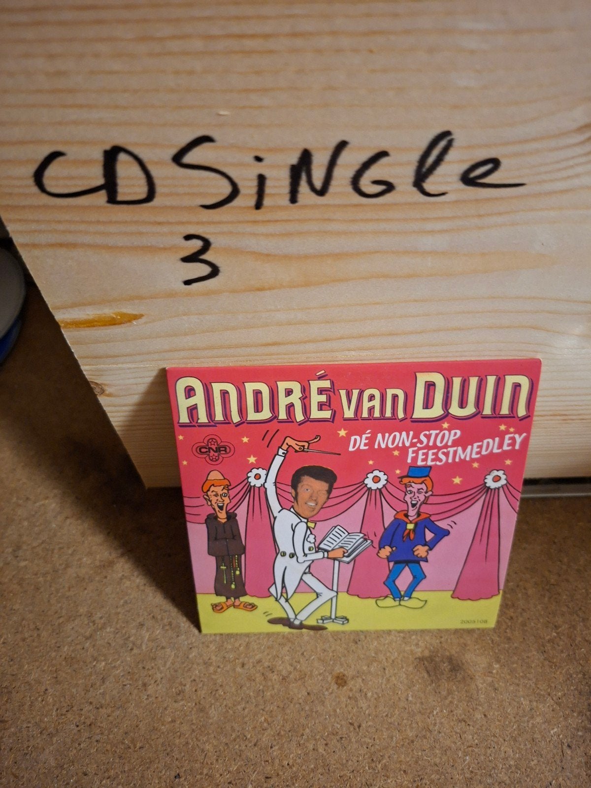 André van Duin - Dé Non-Stop Feestmedley CD Single, Ophalen of Verzenden, Gebruikt, Schlager