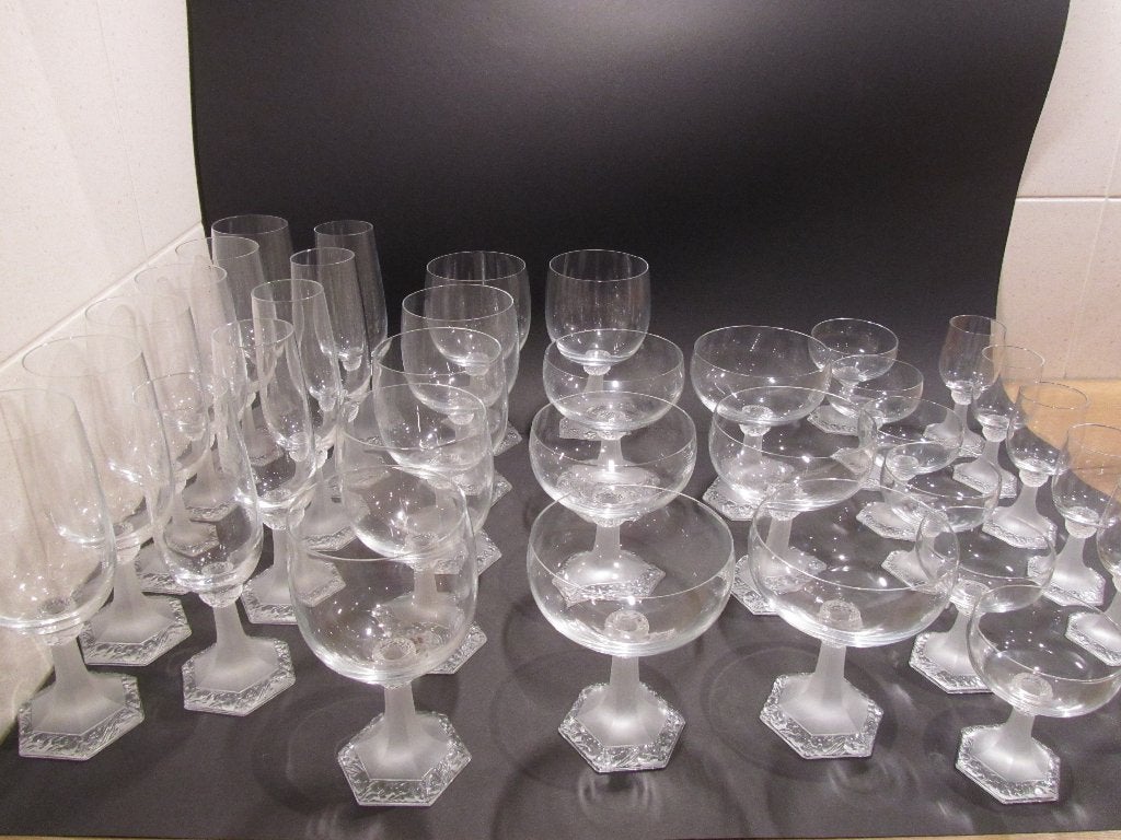 Rosenthal Maria kristal glazen glasservies, Ophalen of Verzenden, Zo goed als nieuw, Overige stijlen, Overige materialen