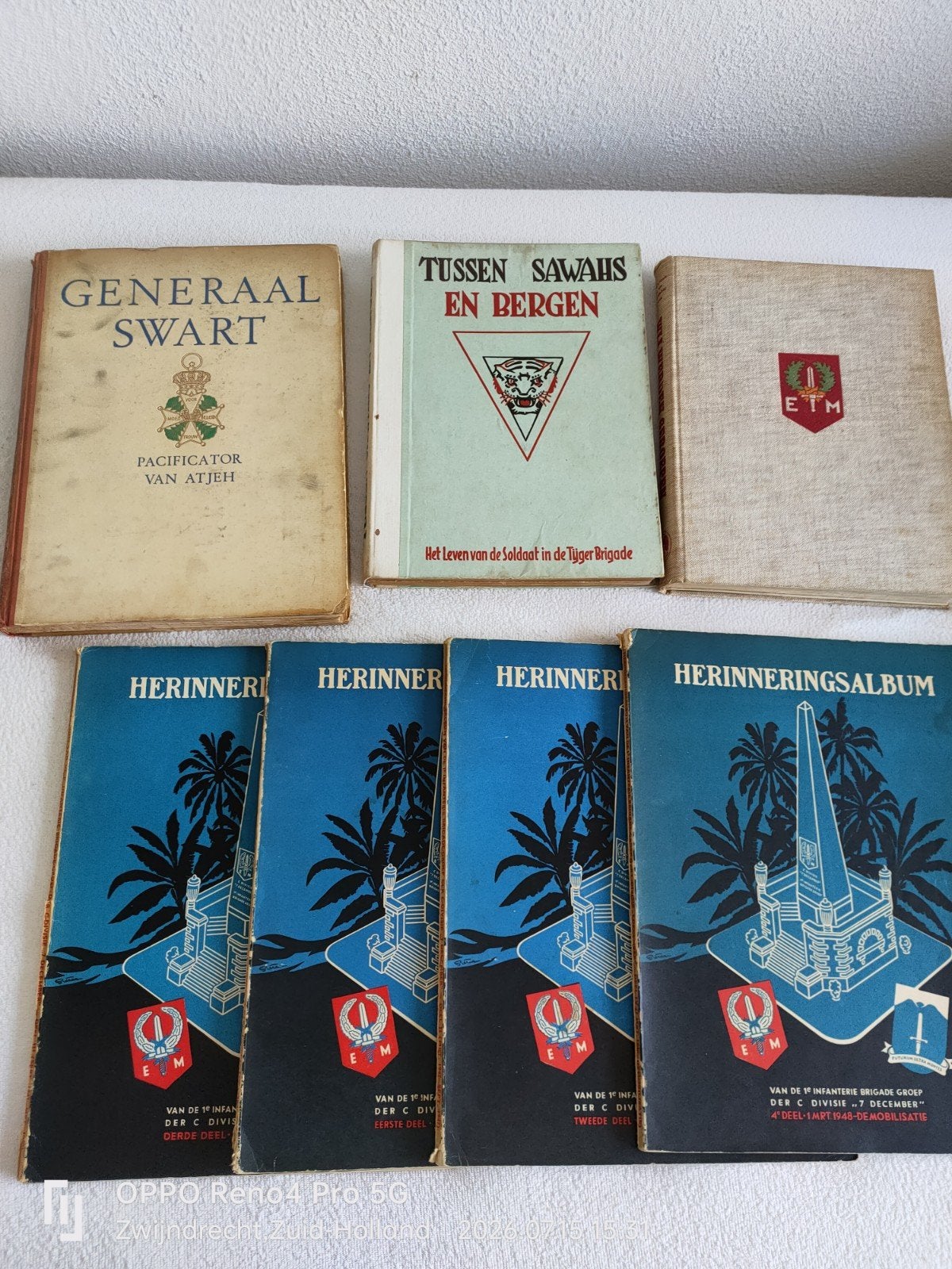 KNIL militaria boeken, Boeken, Ophalen of Verzenden, Zo goed als nieuw
