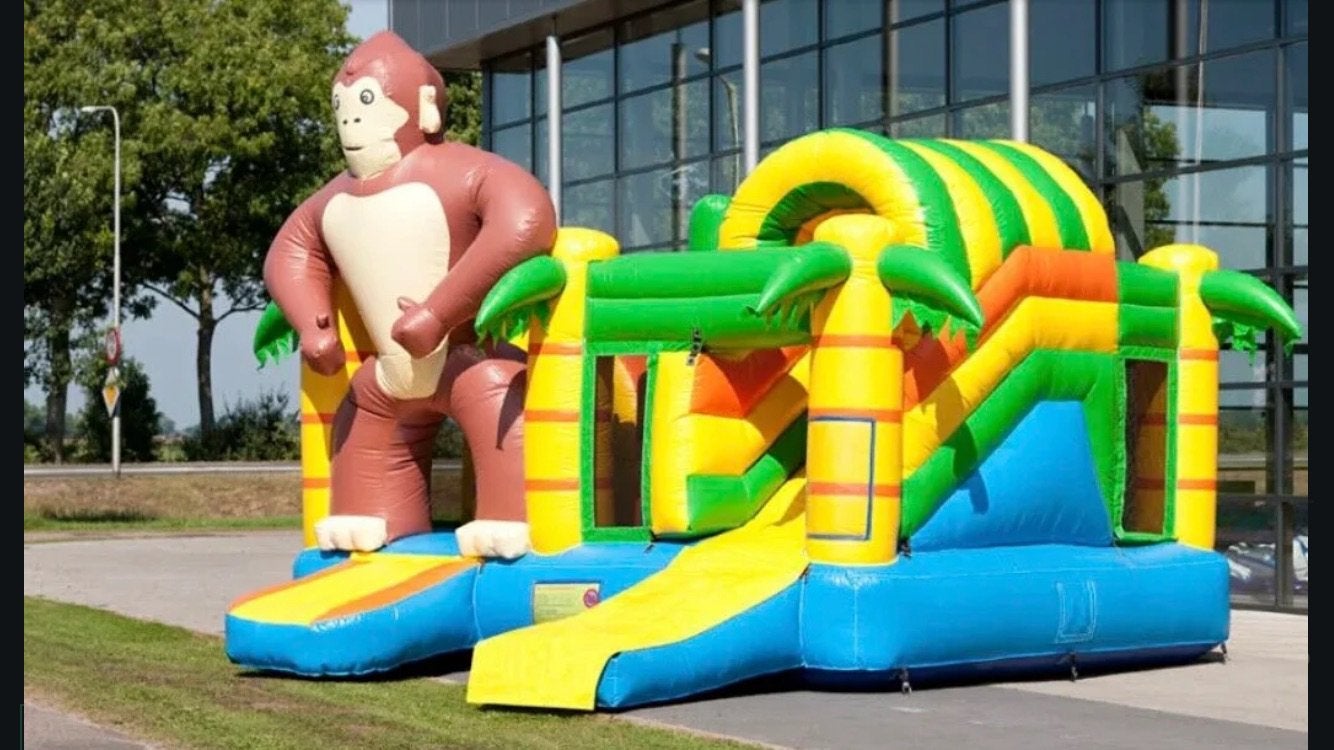 Springkussen multiplay Safari te huur, Ophalen, Overige