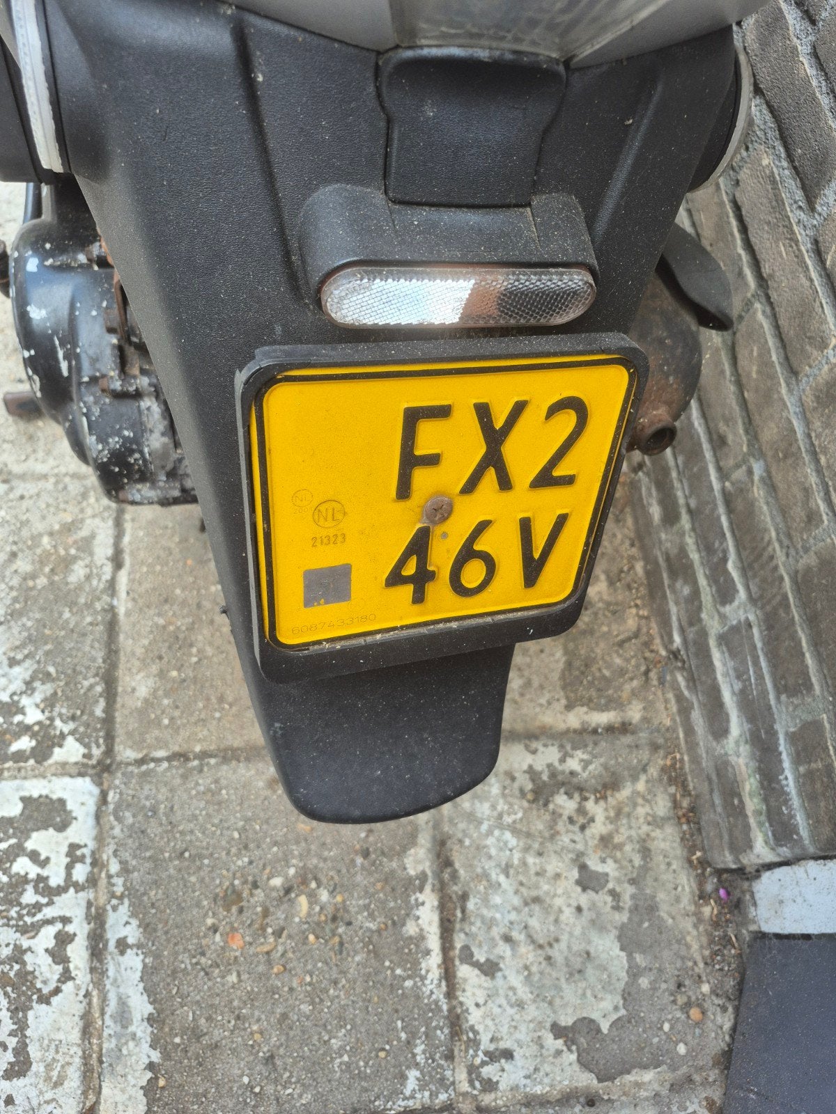 piaggio  fly frame zonder Wok !, Fietsen en Brommers, Brommeronderdelen | Scooters, Ophalen of Verzenden, Zo goed als nieuw