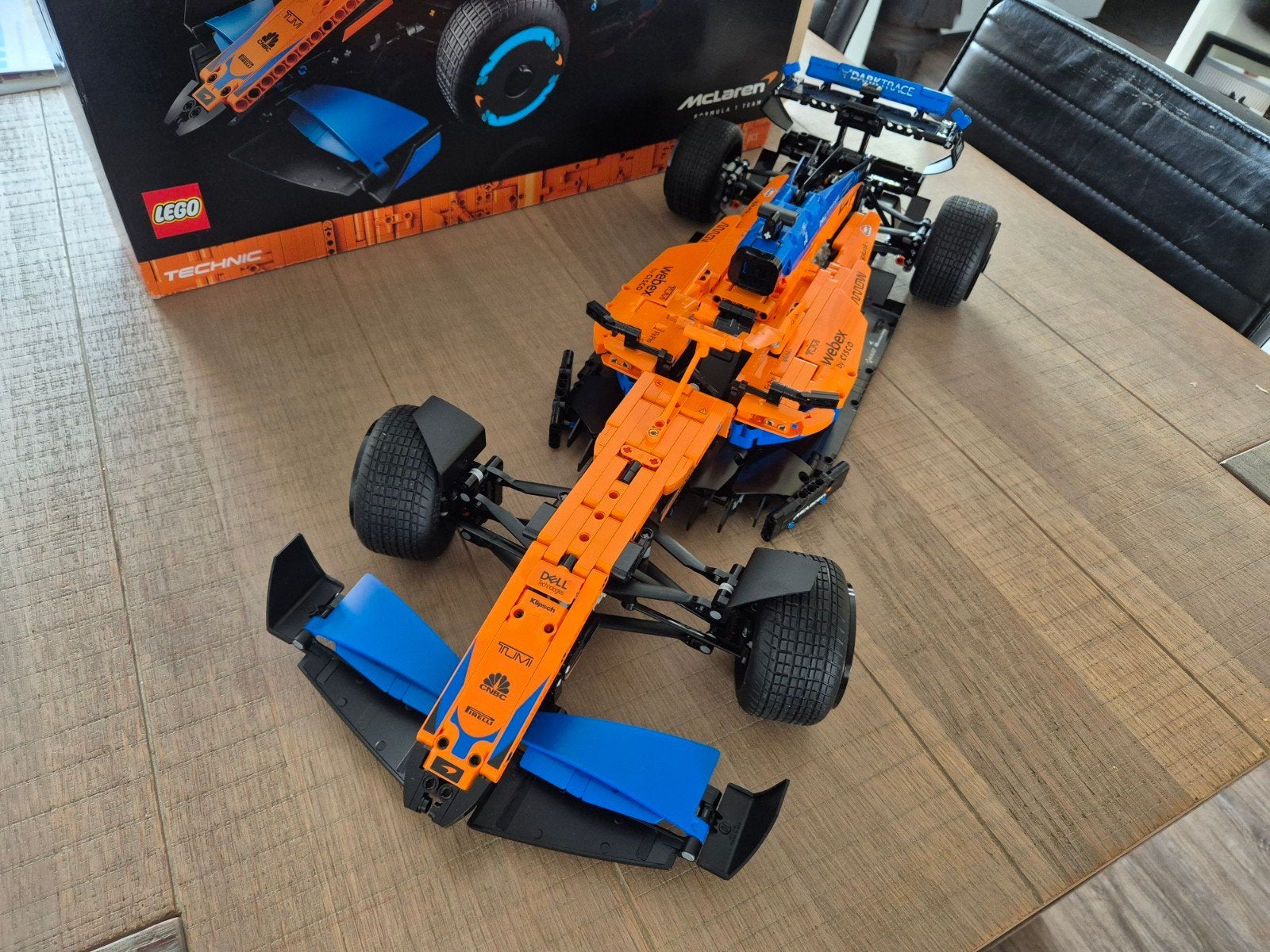 lego technic Mc Laren formule 1 2022 (42141), Ophalen of Verzenden, Zo goed als nieuw