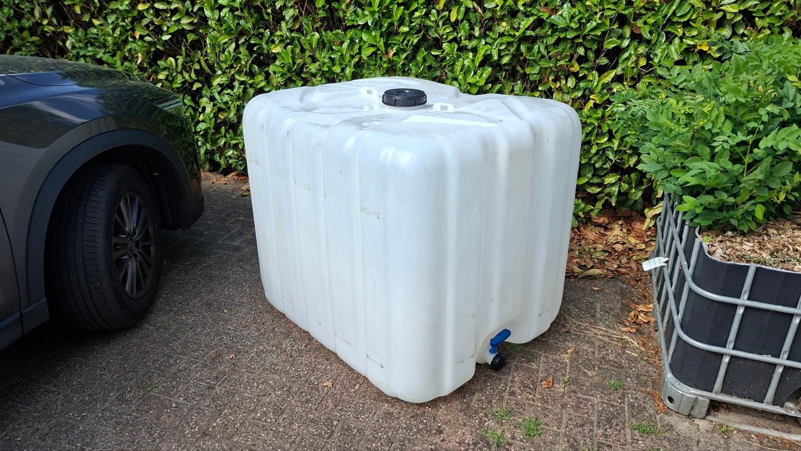 IBC 1000 liter binnenton schoon, Tuin en Terras, Ophalen, Gebruikt, Kunststof