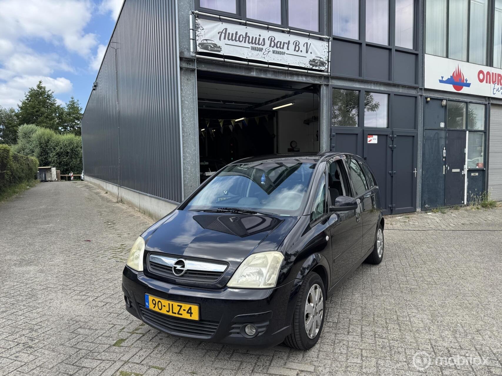 Opel Meriva 1.6-16V Business Airco! Nieuwe APK! NAP Logisch!, Voorwielaandrijving, Gebruikt, Zwart, 4 cilinders