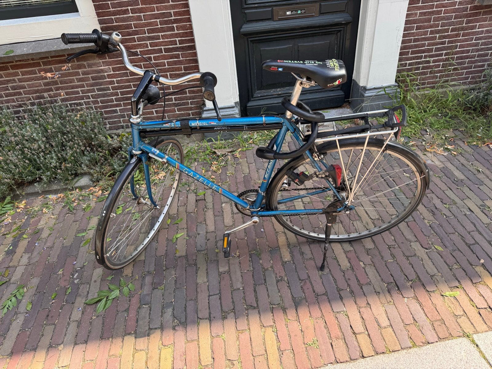 Gazelle herenfiets - Vintage racefiets, Ophalen, Gebruikt, Velgrem, Versnellingen