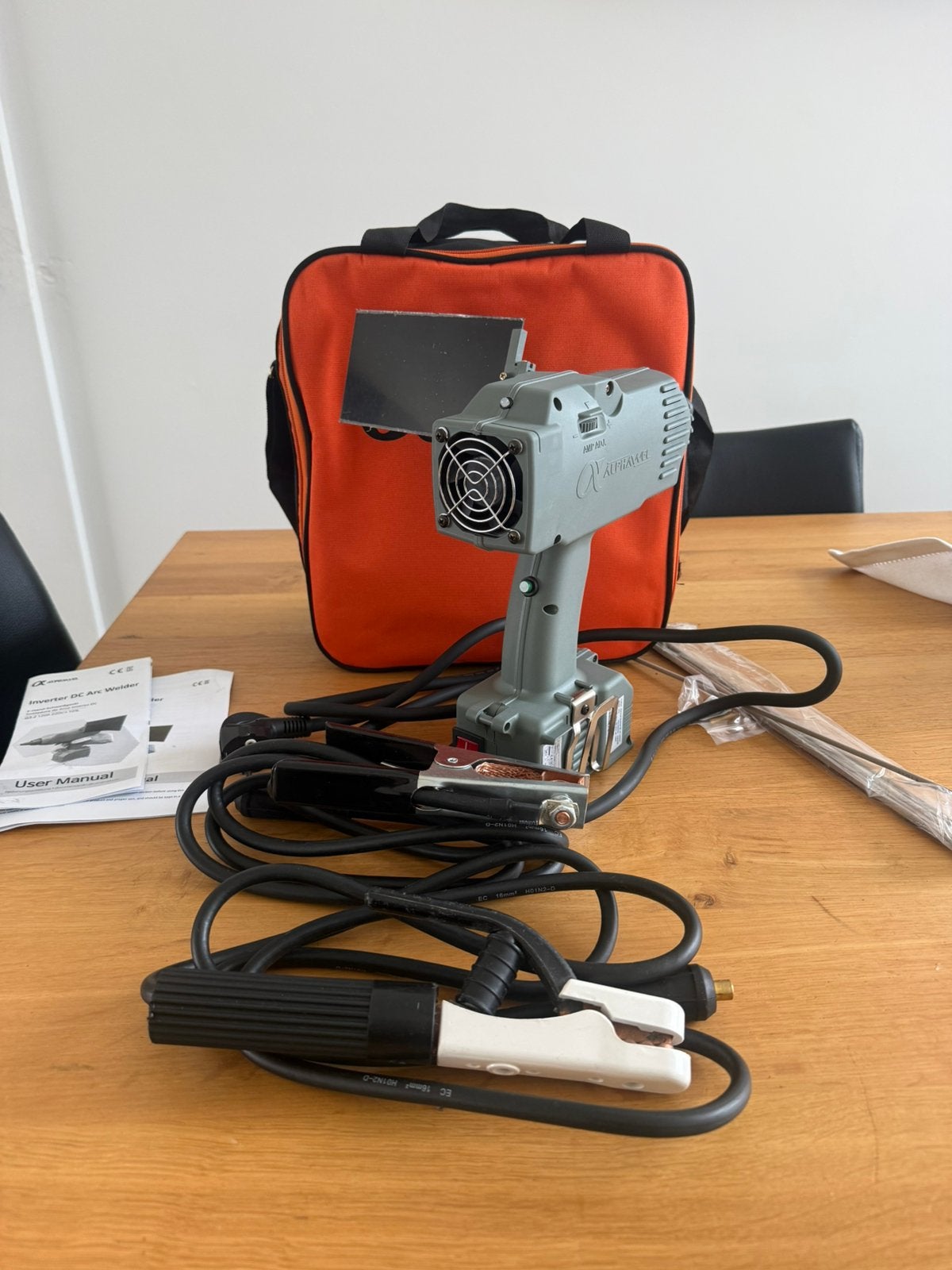 Mini lasmachine lasmachine MMA ALPHAWELL elektrodelasser, Ophalen