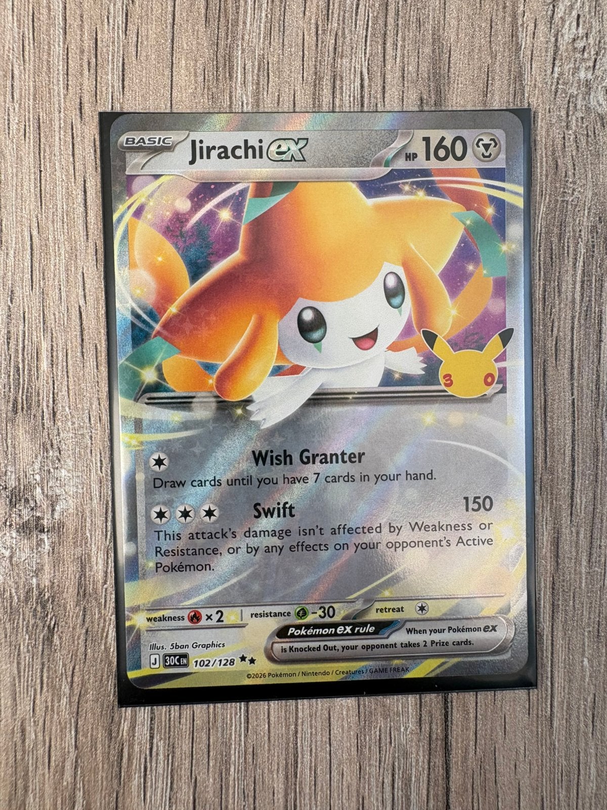 Jirachi ex 30th, Ophalen of Verzenden, Nieuw