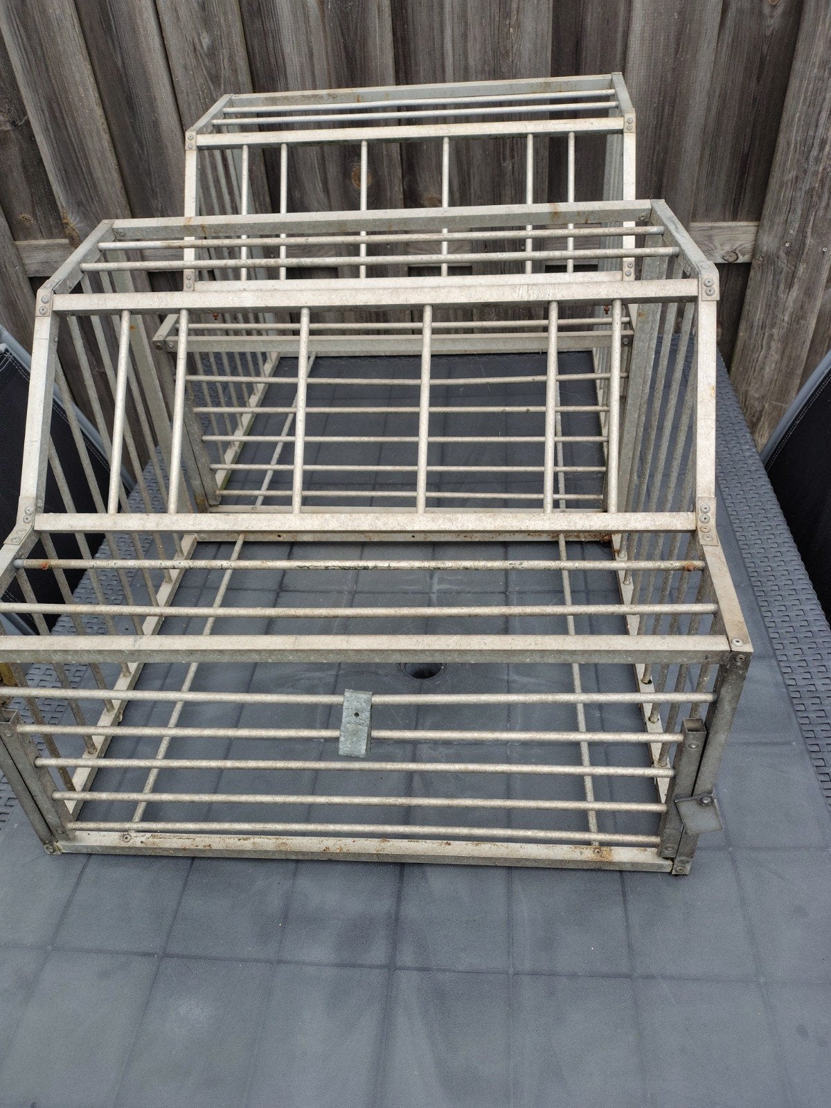 duiven spoetniks, Dieren en Toebehoren, Ophalen of Verzenden, Aluminium, Vogelkooi