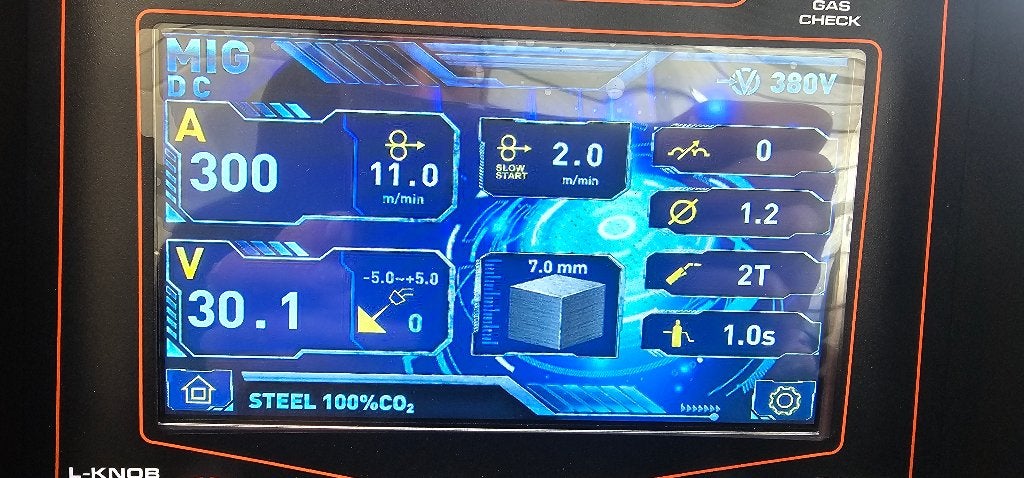 HBM lasapparaat MIG/MAG 300P, 400 Volt, Ophalen of Verzenden, Zo goed als nieuw, 250 ampère of meer, Co2
