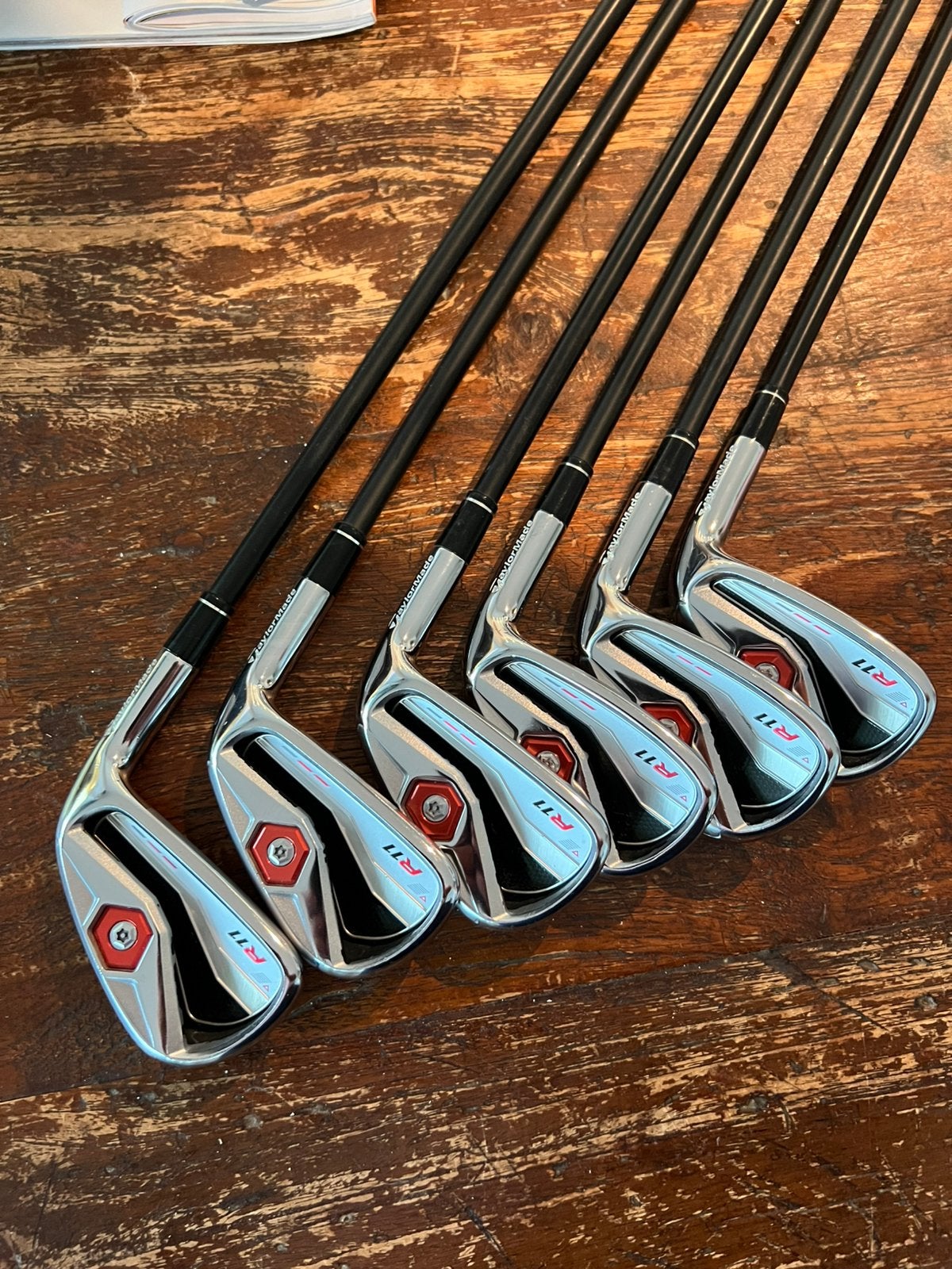 Taylormade R11 IJzers 5 t/m PW met M shaft, Ophalen of Verzenden, Zo goed als nieuw, Set