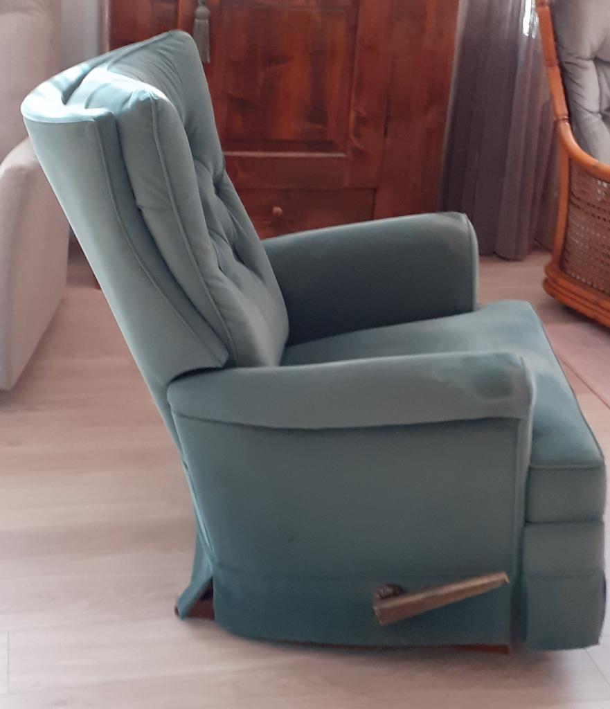 La-Z-Boy Fauteuil, Huis en Inrichting, Fauteuils, Gebruikt, Hout, Stof, 50 tot 75 cm, 75 tot 100 cm, Ophalen