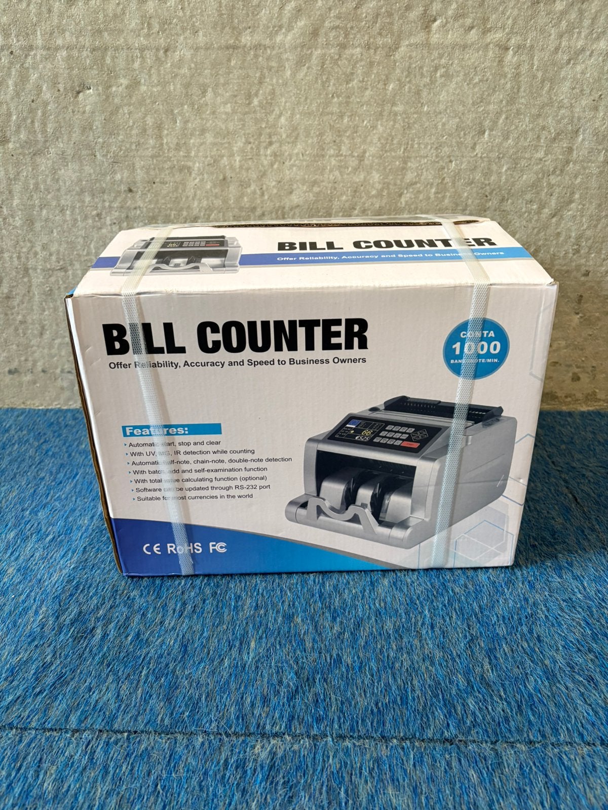 Nieuwe professionele geldtelmachine met optelfunctie, Ophalen, Sorteermachine of Telmachine