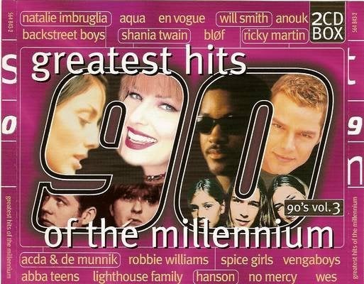 Greatest Hits Of The Millennium 90's Vol. 3 2XCD, Verzenden, Zo goed als nieuw, Pop, Album