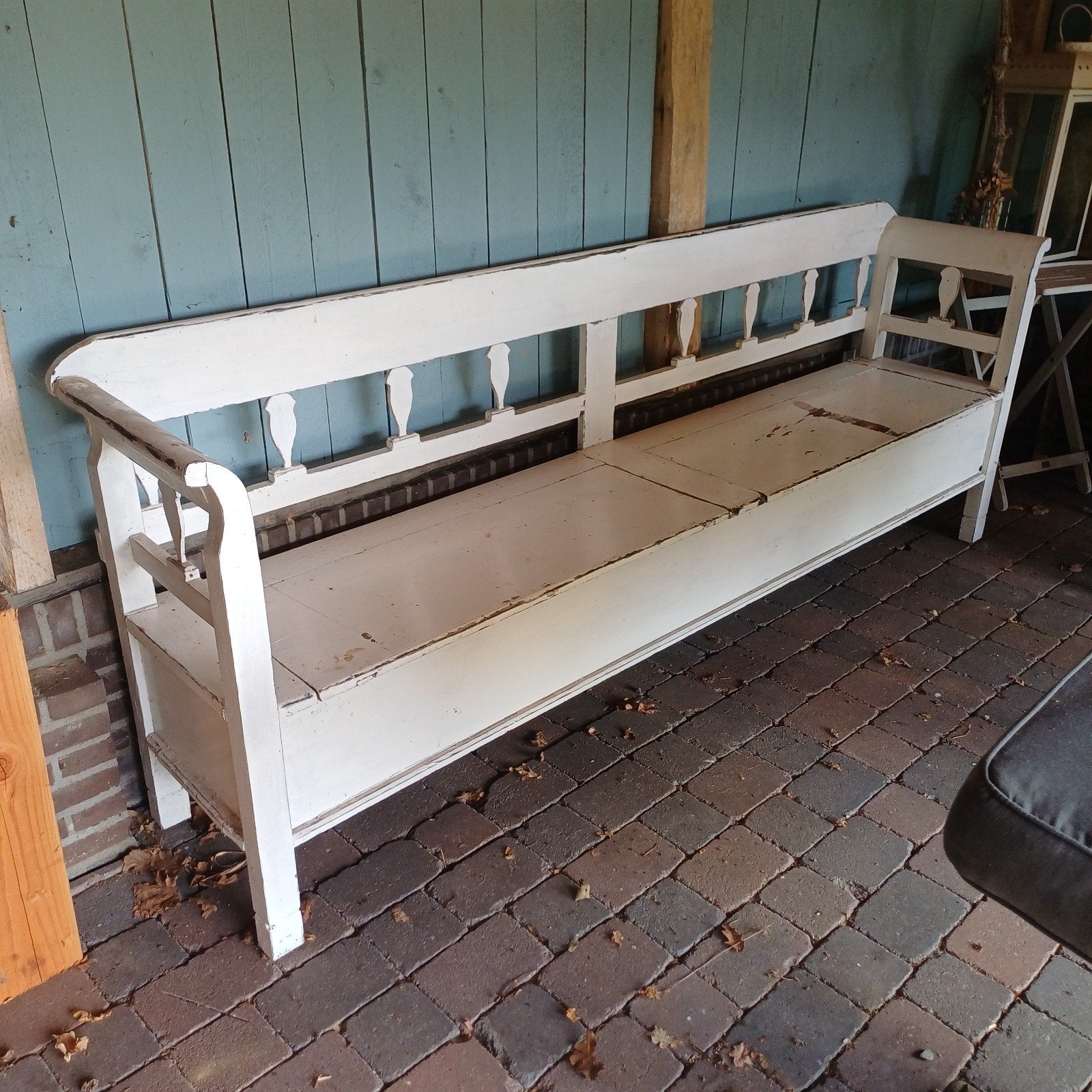 Houten bank, Tuin en Terras, Ophalen, Hout