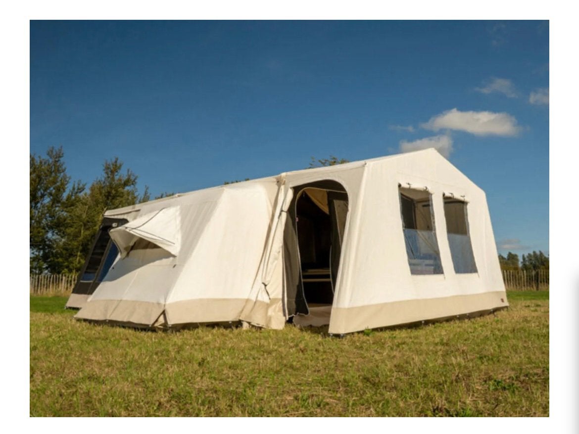 Combi Camp Country achtertent zgan met YKK rits!, Ophalen, Zo goed als nieuw