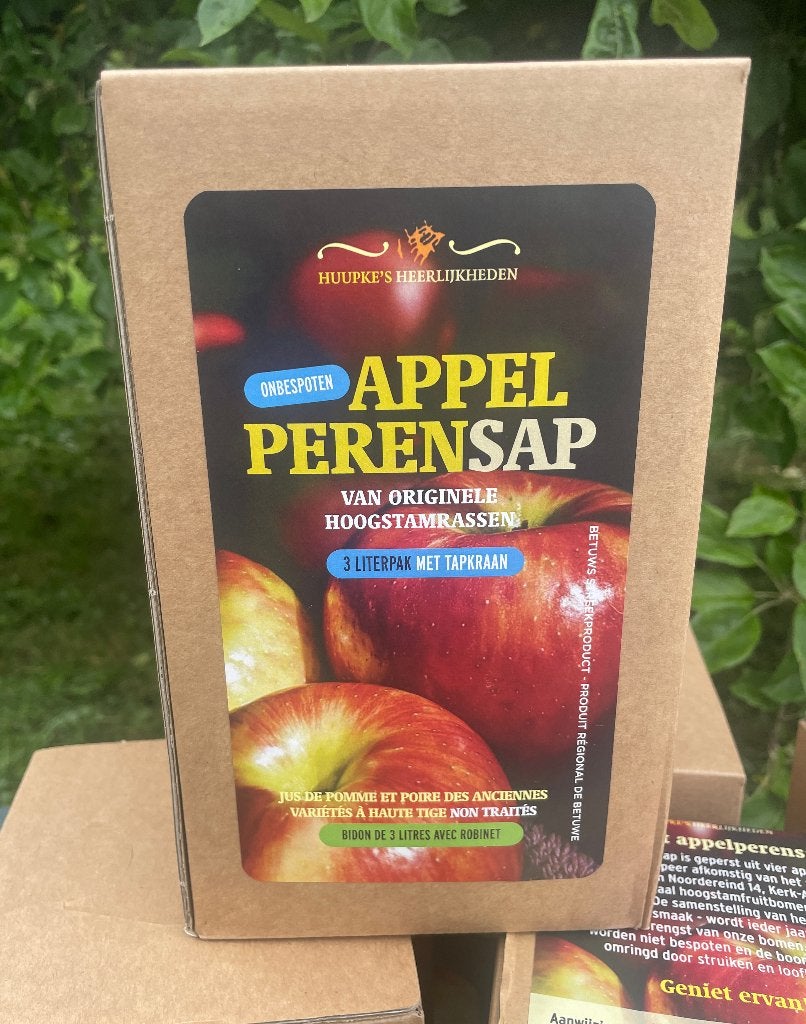 Onbespoten appel/perensap, Ophalen